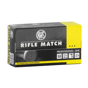 RWSUmarex Rifle Match Professional Line Lead Case RN Ammo