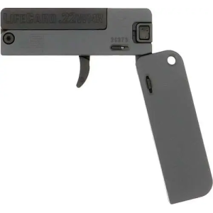 TRAILBLAZER LIFECARD .22WMR SINGLE SHOT W/22LR BBL SGREY