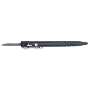 Cobratec Knives CobraTec Knives CNCOTFPBLKGEN2 Tactical Pen Gen II Black Aluminum D2 Steel Blade, Includes Pocket Clip - $45.67 at BattleHawk Armory