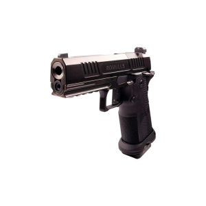 AF1911-ROMULUS 9mm 4.25in Rmsc Comp Bull Ramped Thread Polish Dlc Blk 19rd 810100534585 810100534585