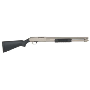 Mossberg 50299 590 Special Purpose Mariner Silver Marinecote 12 Gauge 20 3 81
