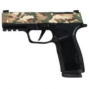 SIG P365 XMACRO TACOPS 9MM 37 4 17rd Steel MagsMultiCam Blk Thrdls Brl