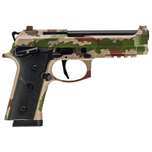 082442026220 Beretta 92xi Sao Fs 9mm 4.7" - 18rnd Vegetato Camo 2 Mags