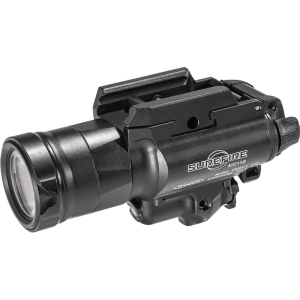 Surefire X400UHAGN X400UH Weaponlight w/Laser Clear LED 1000 Lumens 1000 Lumens/515nm Green Laser Black Anodized Aluminum