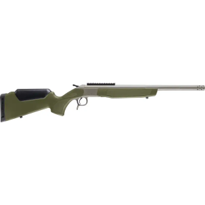 CVA SCOUT TD V3 350 LEGEND 20 STAINLESS/OD GREEN SYNTHETIC