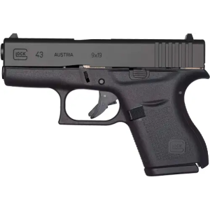 USED GLOCK 43 PISTOL 9MM 26RD MAGS EXCELLENT COND