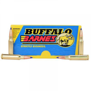 BUFFALO Bore Ammunition 39b/20 Supercharged 308 Win 150 Gr Barnes Tipped Tsx Lead Free 20 Bx/ 12 Cs