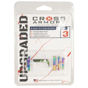 Cross Armory CRGOKRB 3 Piece Upgrade Kit P80 Gen1-3 Rainbow