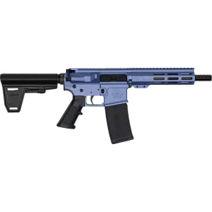 GLFA AR15 PISTOL WBRACE 223 WYLDE 75 NITRIDE WILD ORCHID