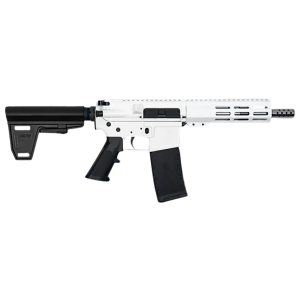 GLFA AR15 PISTOL WBRACE 223 WYLDE 75 SS BARREL WHITE