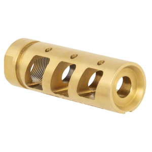 Rise Armament RA-701 Compensator .308/7.62 (5/8-24 TP) 30 Cal Tin Gold