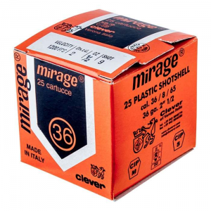 CLEVER Mirage 410 Ammo 2.5 1/2 Oz #9 Shot 1200 Fps .410 Bore Cmst4109 25rds