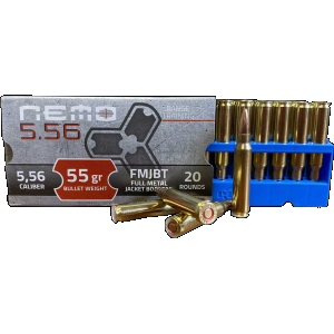 NEMO 556m193na-55-ppu 5.56 55gr Fmjbt 20/50 850021104344 850021104344