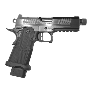 Alpha Foxtrot AF1911-Romulus, 9mm, 4.25 Threaded Bull Barrel, 2 Magazines, 2 Optics Plates, Polished DLC, Pistol - Alpha Foxtrot