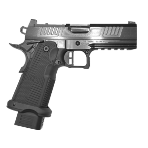 Alpha Foxtrot AF1911-Romulus, 9mm, 4.25 Bull Barrel, 2 Magazines, 2 Optics Plates, Polished DLC, Pistol - Alpha Foxtrot