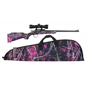 Crickett KSA2160BSC Crickett Package 22 LR 1 16.13 Blued Muddy Girl Right Hand