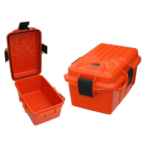 MTM SURVIVOR DRY BOX LARGE 10X7X5 ORANGE