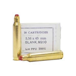 PPU Ppb556 Blank Ammo 5.56x45mm Nato 20 Bx/ 100 Cs