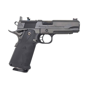 Alchemy Custom Weaponry Quantico HiCap 9mm 425 Barrel 2 Magazines RMRSRO Ready Black Pistol