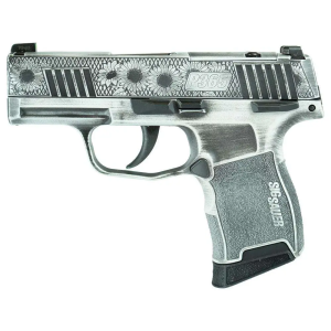 Sig P365-380-BSS-MS Nitron Pistol Sunflower