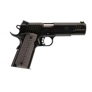 ALPHA Foxtrot Af1911-e .45acp 5in Novak Bull Ramped Polished Dlc Black 7rd 1911 Pistol