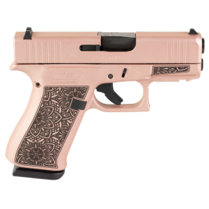 GLOCK 43X 9MM 10RD ROSE GOLD PAISLEY