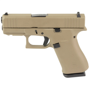 GLOCK 43X 9MM 10RD FS FDE