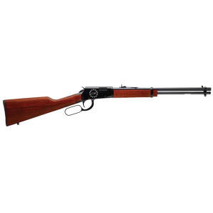 Rossi RL22181WD-EN23 Rio Bravo 22 LR 15+1 18 Black Polished Alloy Steel Barrel, Black Engraved w/Stars 1776 Alloy Steel Receiver, Hardwood Fixed Stock, Right Hand