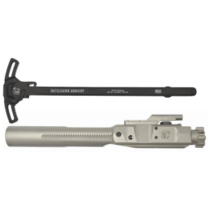 BHA Precision AR-10 Logoed .308 / 6.5 Arma Nickel Boron Complete Bolt Carrier Group - BCG w/ Warhammer Charging Handle