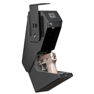 Bulldog BD4065B Magnum Pistol Safe Biometric Fingerprint ID Steel Black
