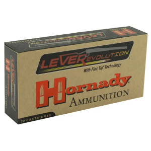 Hornady 82240 LEVERevolution 338 Marlin Express 200 gr Flex Tip eXpanding 20 Bx/ 10 Cs