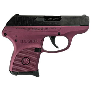 RUGER Lcp, .380acp, 2.75 Barrel, 1- 6rd Magazine, Black Cherry Frame, Pistol
