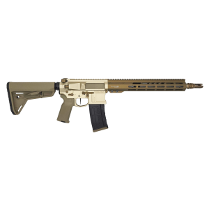 Blackout Defense Quantum DTL, .300blk, 13.9 P&W Barrel, 1- 30rd Magazine, Forward Assist, Clear Anodized/Burnt Bronze, Rifle