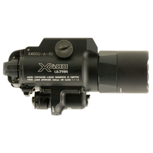 Surefire X400UARD X400U  Universal Clear LED 1000 Lumens/635 nm Red Laser Black Anodized Aluminum