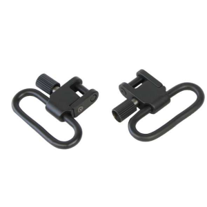 Bulldog Cases Deluxe Locking Swivel Set 1.25" Black (BD882)