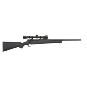 Mossberg Patriot with Scope Bolt 300 Winchester Magnum 22 4+1 Synthetic Black Stk Blued
