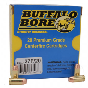 Buffalo Bore Standard Pressure Flat Nose FN FMJ Ammo