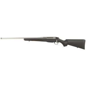 Tikka JRTXB44122MT T3 Lite Full Size 300 WSM 3+1 24.30 Stainless Threaded Barrel, Drilled & Tapped Stainless Steel Receiver, Fixed Black Synthetic Stock, Left Hand