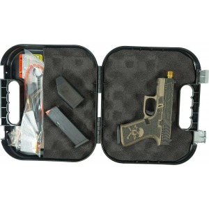 GLOCK 43X 9MM WFRNT RAILS REVOL ENGVED DIST COLON BRW CERAKOTE GL BARREL