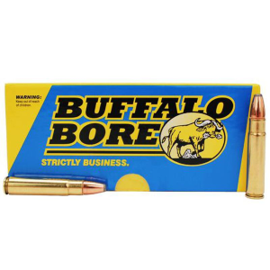 Buffalo Bore Ammunition 17A/20 Heavy  35 Remington 220 gr Semi Jacketed Flat Point (SJFP) 20 Bx/ 12 Cs