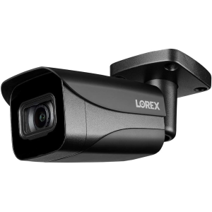 Lorex 4K Ultra HD Outdoor Network Bullet Camera with Color Night Vision (Black) E841CAB