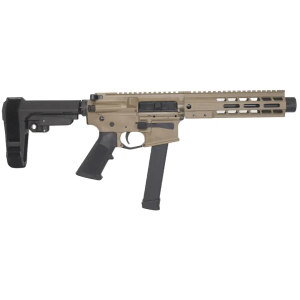 BRIGADE BM-9 9MM 9.5 FDE SBA3 MLOK MINI CAN