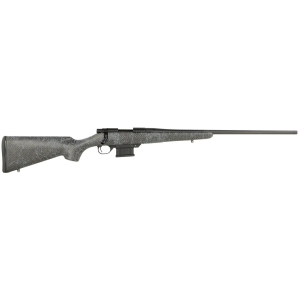 Howa HCE65PRCGW 1500 Carbon Elevate 6.5 PRC 4+1 24 Wrapped Carbon Fiber Threaded Barrel, Blued Drilled & Tapped Steel Receiver, Fixed Stocky's Black w/Gray Webbing Carbon Fiber Stock, Right Hand