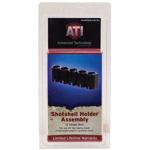 Advanced Technology SHOO500 Shotforce Shell Holder Shotgun 5 Rounds Black Polymer