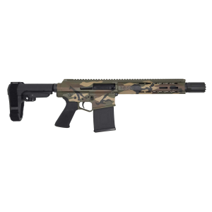 Genesis Arms Gen-12 SBM, 12 Gauge, 10.5 Smoothbore Barrel, 1- 5rd Magazine, M81 Camo, Semi-Auto Shotgun - Genesis Arms
