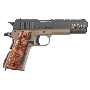 AUTO 1911BKOC15  ARMY 45ACP    5  7R 2TN/WD GRIPS