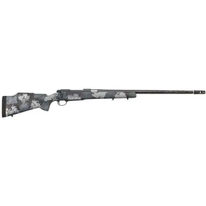 Nosler 46648 M48 Long-Range Carbon 33 Nosler 3+1 26 Sniper Gray Cerakote Elite Midnight Camo Manners MCS-T Elite Tac Stock Right Hand