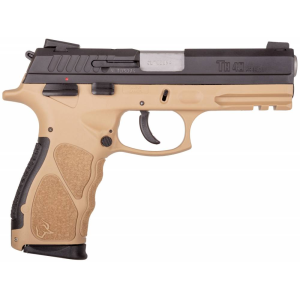 Taurus 1TH40041T TH40  40 SW SingleDouble 425 151 Adjustable Backstrap Grip Flat Dark Earth Polymer Frame Black Matte Steel Slide