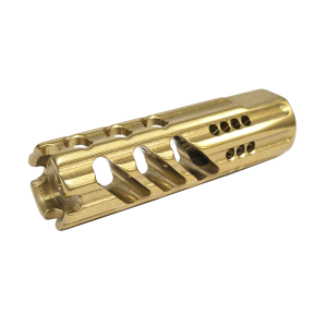 F-1 Firearms Surplus Dragon Slayer Muzzle Break 5.56 1/2x28mm - GOLD