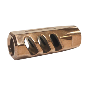F-1 Firearms Surplus Flat Faced Muzzle Break 5.56 1/2x28mm - Rose Gold